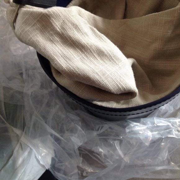 STAUD Britt Leather & Canvas Bucket Bag - Picture 13 of 13